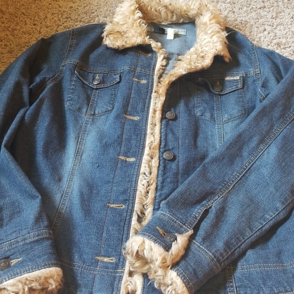 Billabong jean jacket xl